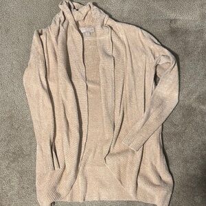 Barefoot Dreams Cozy Chic Cardigan Sweater with Long Sleeves and Open Front